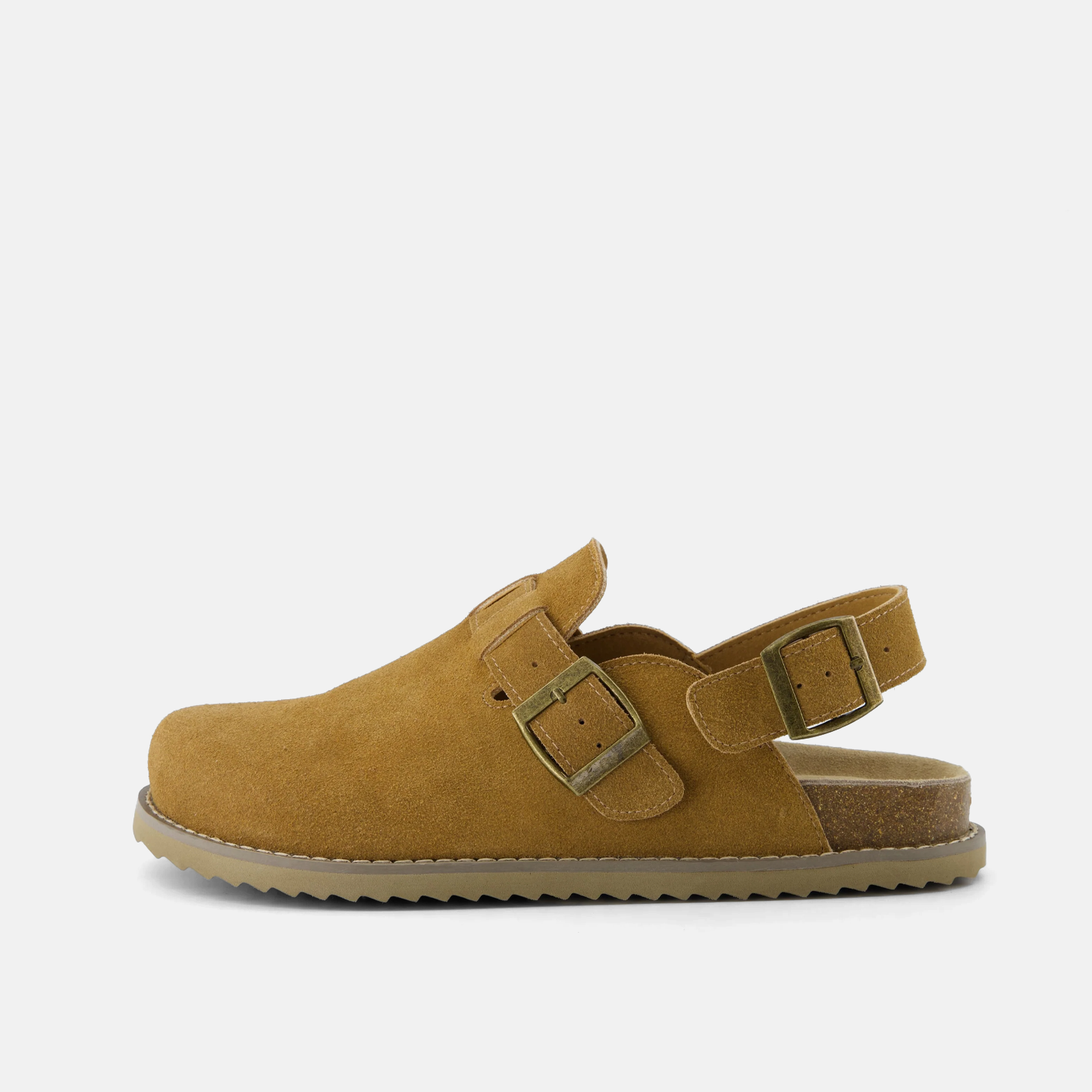 Brooklyn Suede Slingback Clogs