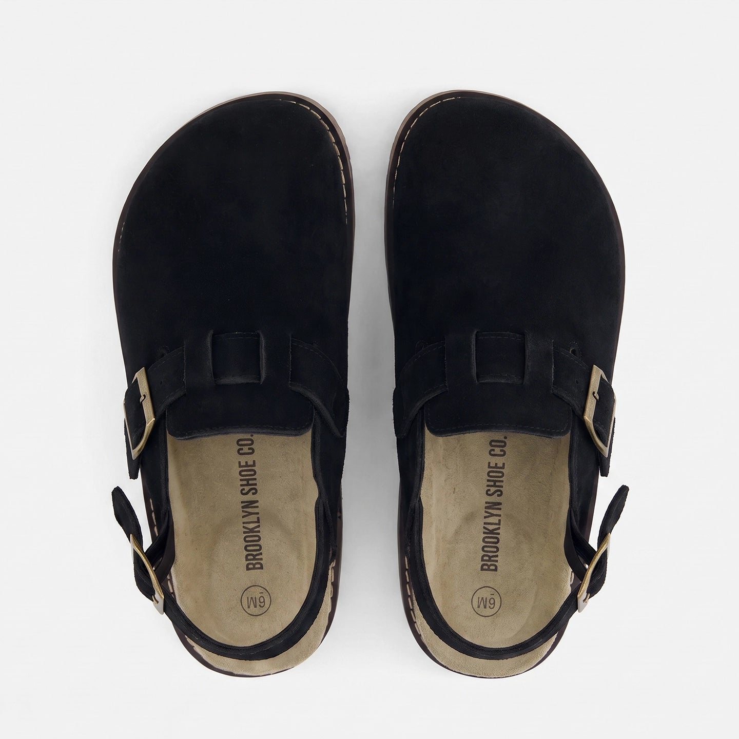Brooklyn Suede Slingback Clogs