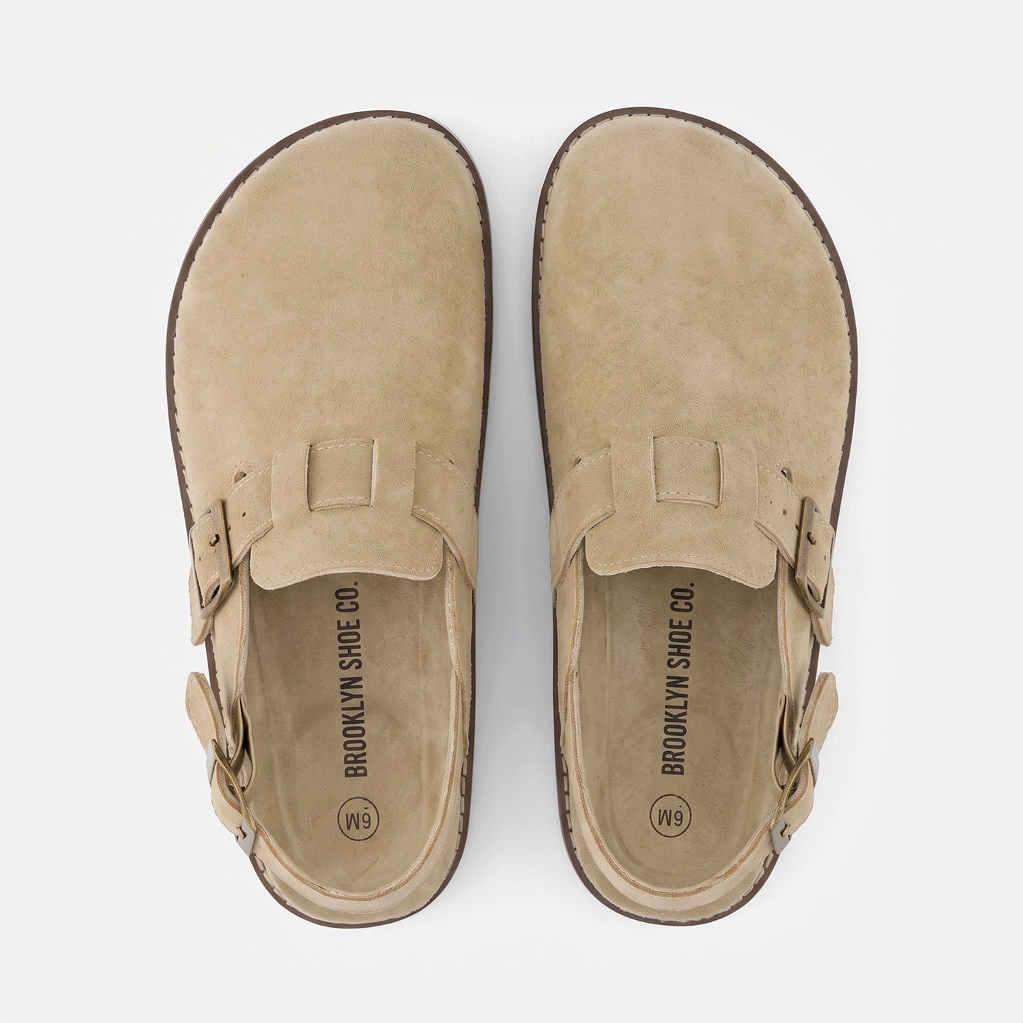 Brooklyn Suede Slingback Clogs