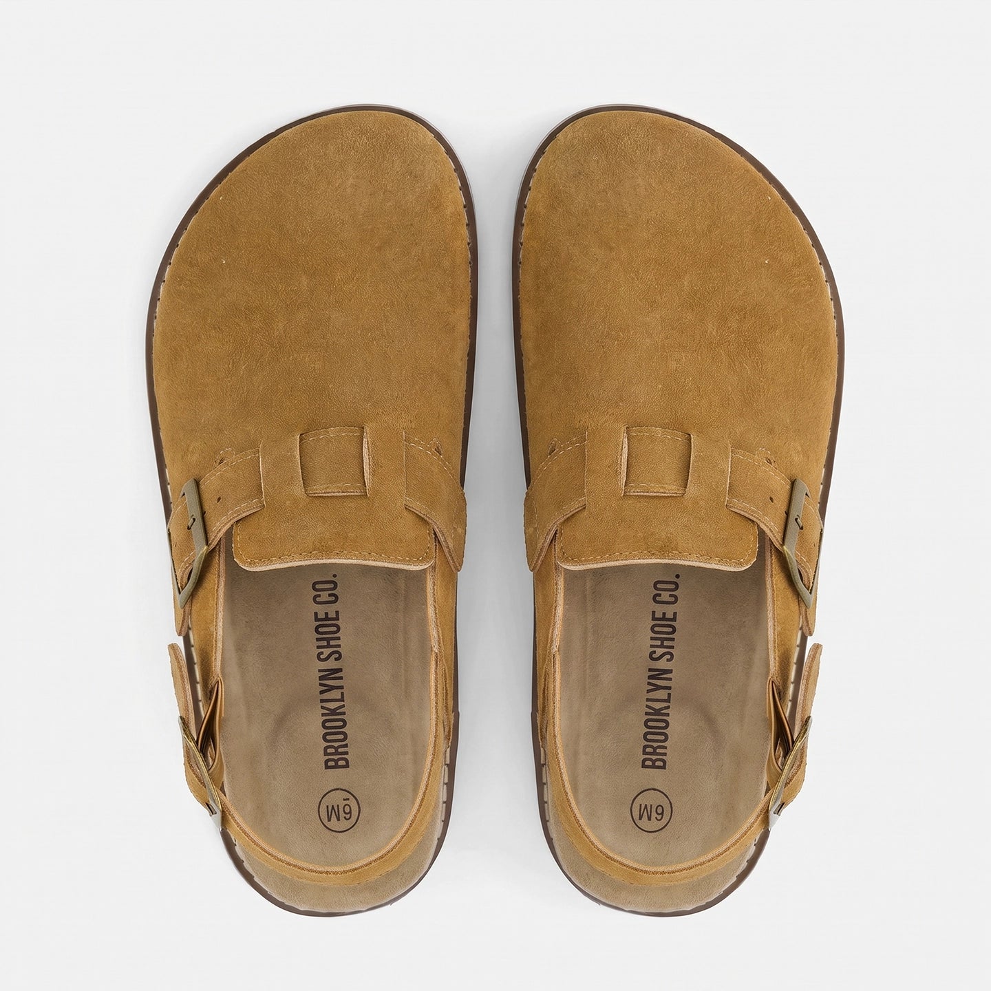 Brooklyn Suede Slingback Clogs