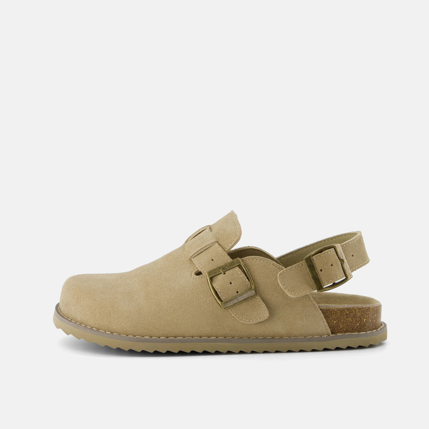 Brooklyn Suede Slingback Clogs