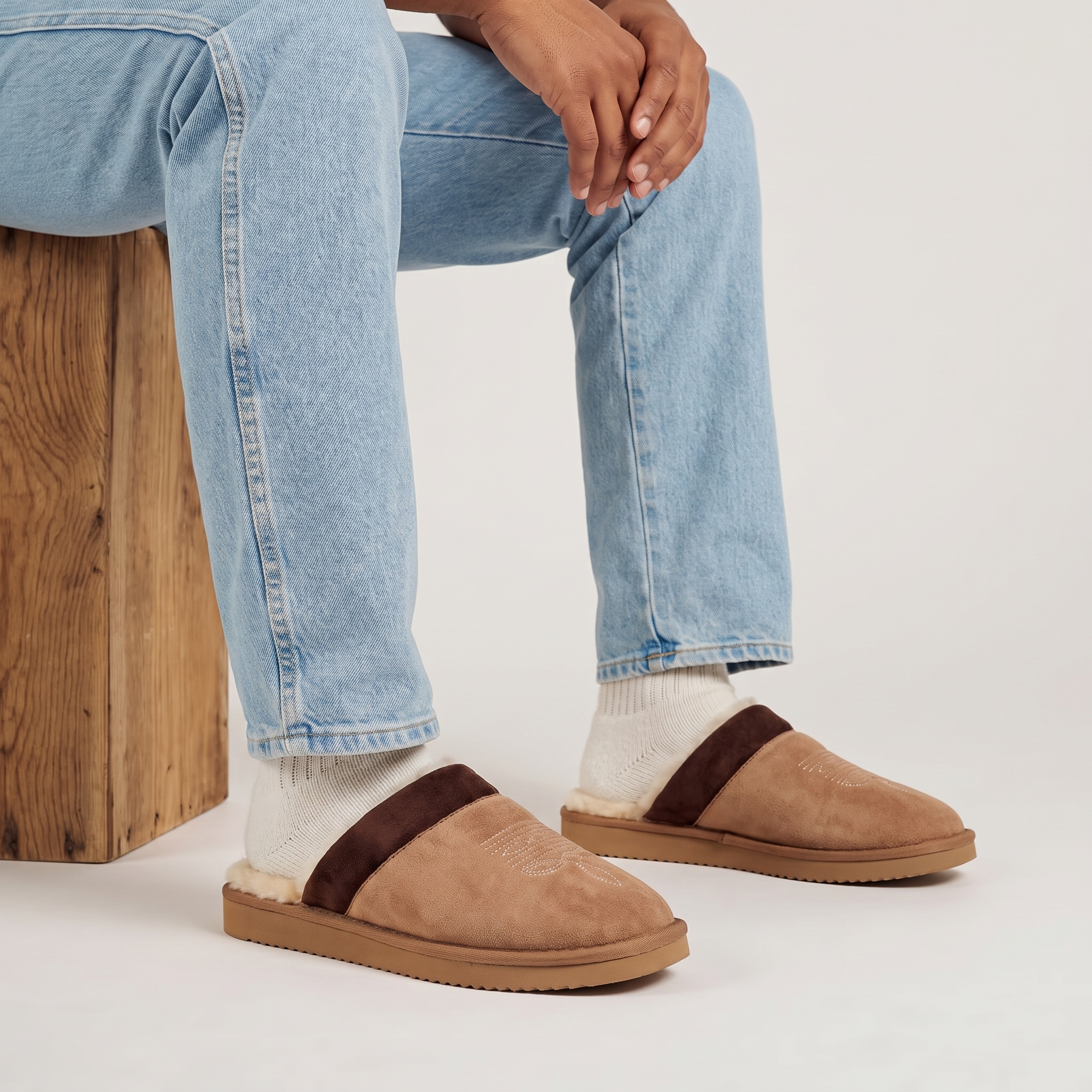 Men's Silversmith Square Toe Slipper